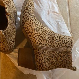 Lucky Brand Leopard Boot Size 9.5